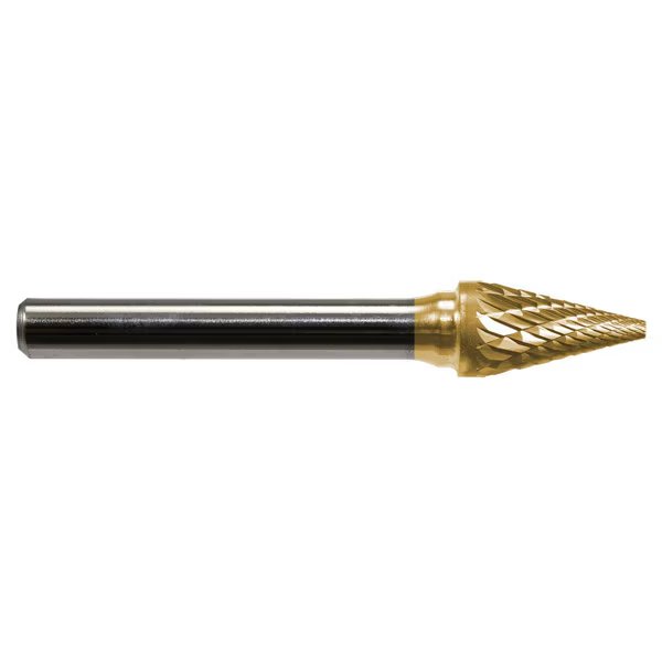 3x11x3x38 14° Pointed Cone Doublecut, PowerT, Mastercut Tool, Mfr#: SM-42MMDC-2